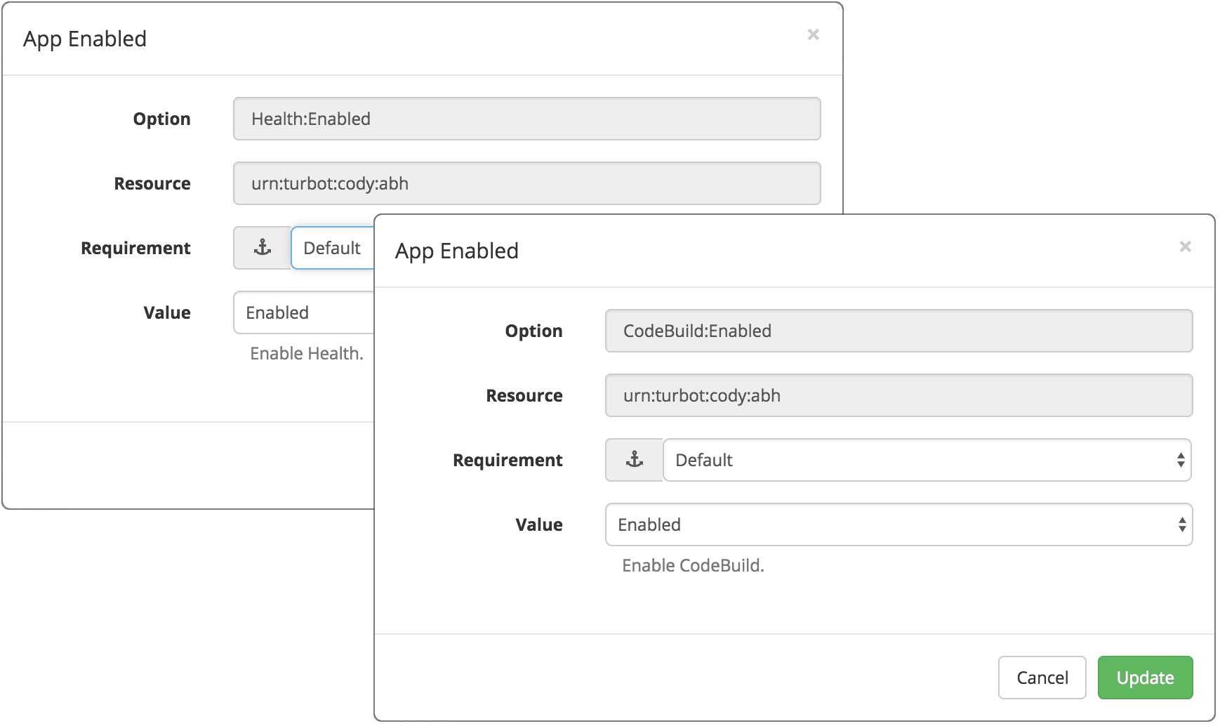 CodeBuild Health Enabled