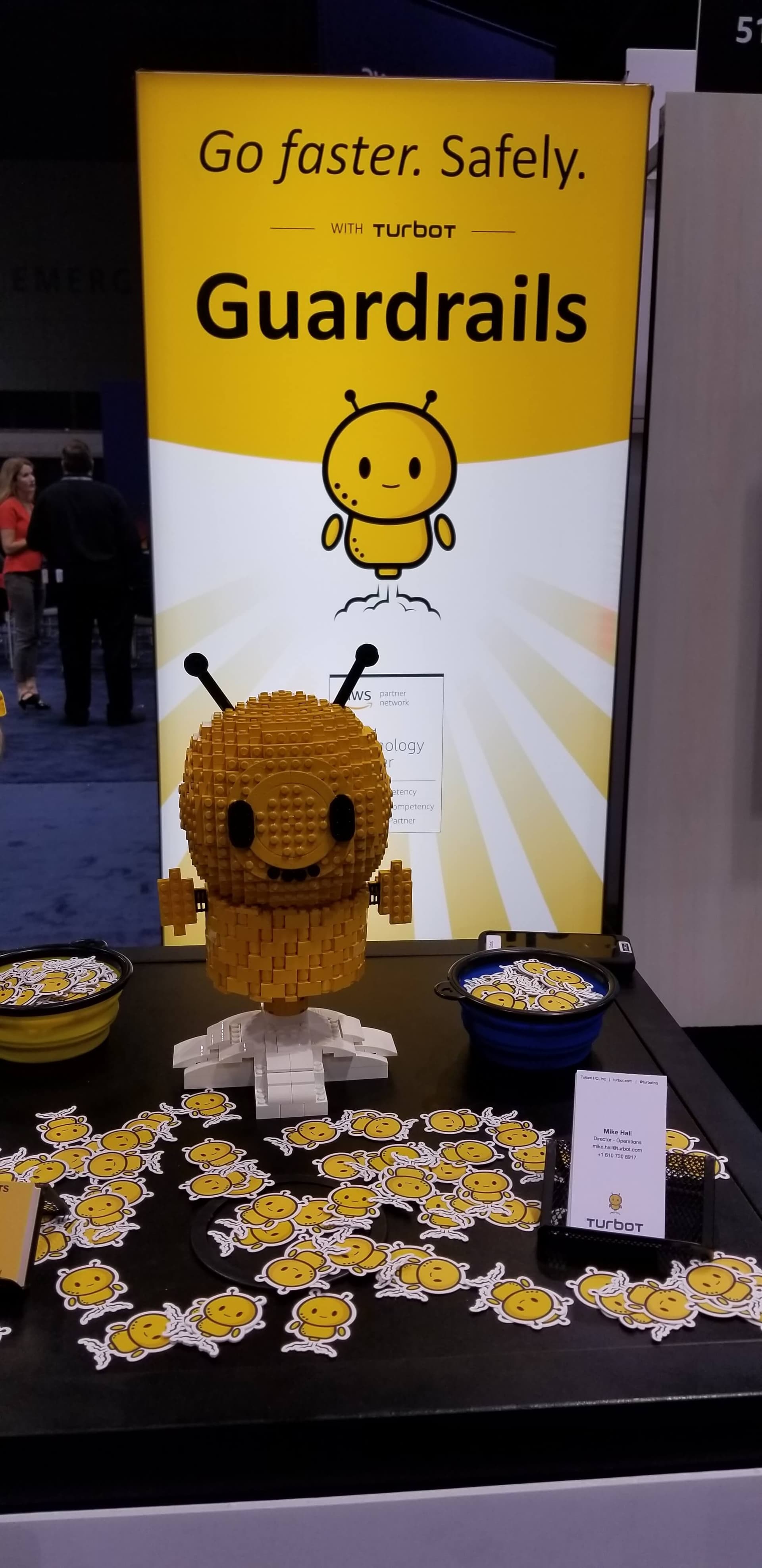 The Turbot team enjoyed spending time in the Windy City for the AWS Summit in Chicago. This year, over 6,500 people from all industries and AWS adoption levels were in attendance. Turbot was proud to be a silver sponsor of the AWS Summit.