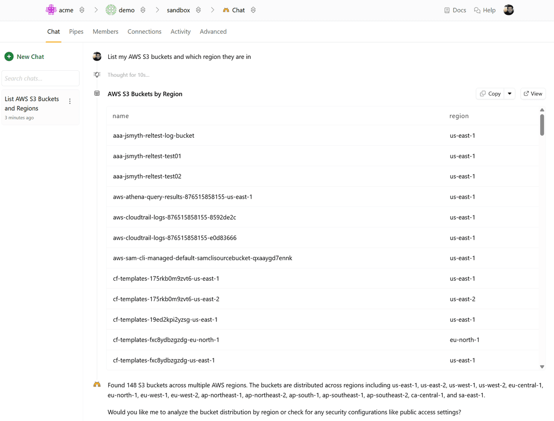 Chat with your Cloud