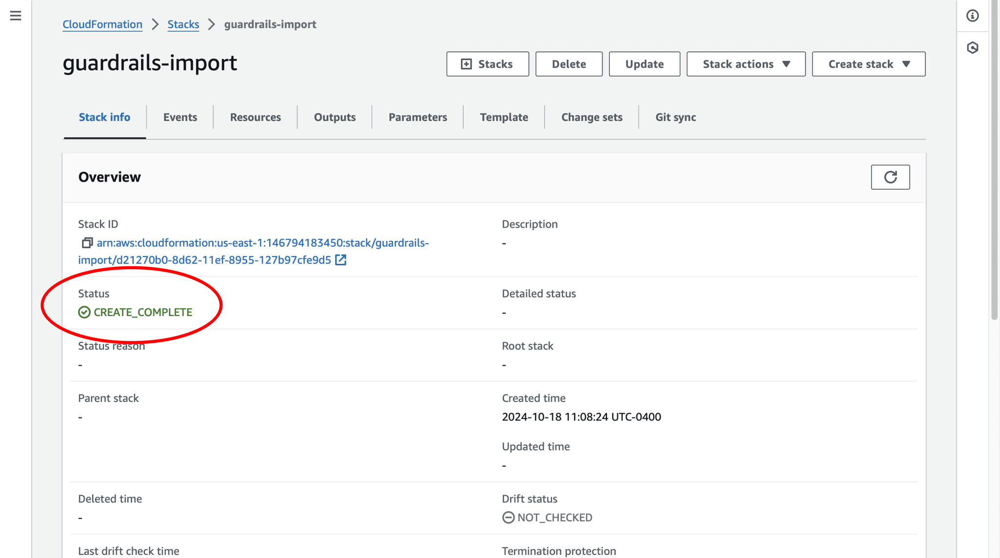 verify-stack-created