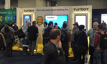 AWS re:Invent was bigger than ever in 2017. 40,000+ attendees made this an inspiring, educational & fun event! Turbot was very proud to be a Gold sponsor of AWS re:Invent 2017. Our Turbot team members from the US, UK and India were thrilled to be able to meet with our customers face to face. During the week we had the opportunity to meet with thousands of attendees at our booth to demo new Turbot Guardrails features and give away cool prizes. It was fantastic to see people from so many companies in the process of cloud migrations, talking tech about their existing cloud environments, and to be in the presence of so many cloud experts at one time.