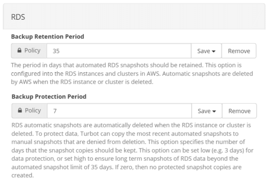 RDS Snapshots