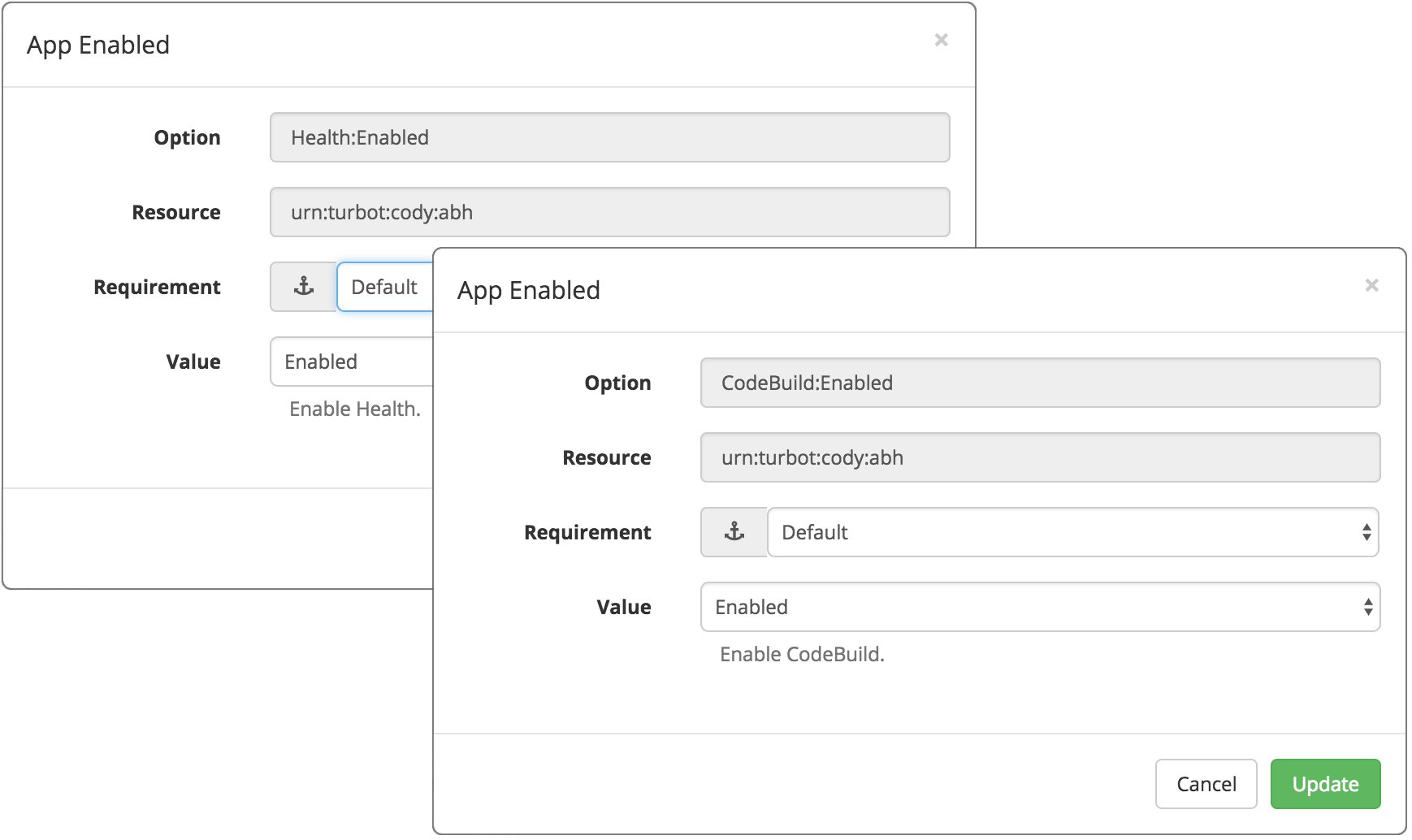 CodeBuild Health Enabled